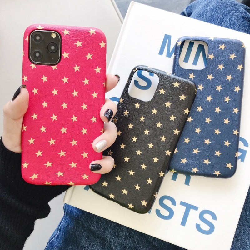 Small Stars iPhone Case-Fonally-Fonally-iPhone-Case-Cute-Royal-Protective