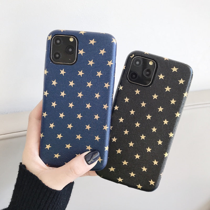 Small Stars iPhone Case-Fonally-Fonally-iPhone-Case-Cute-Royal-Protective
