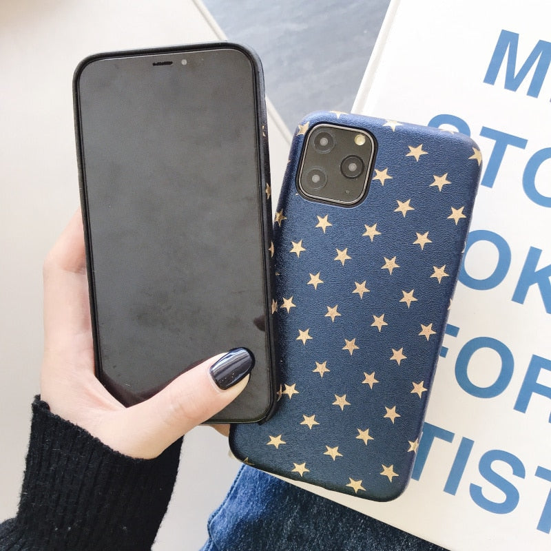 Small Stars iPhone Case-Fonally-Fonally-iPhone-Case-Cute-Royal-Protective