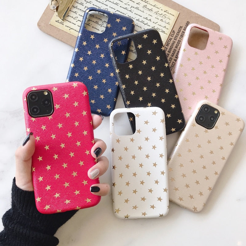 Small Stars iPhone Case-Fonally-Fonally-iPhone-Case-Cute-Royal-Protective