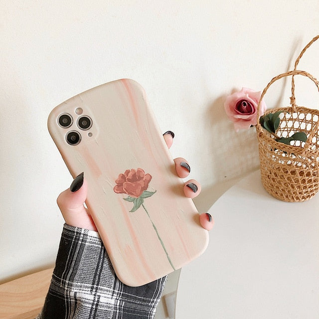 Soul Flower iPhone Case-Fonally-Fonally-iPhone-Case-Cute-Royal-Protective