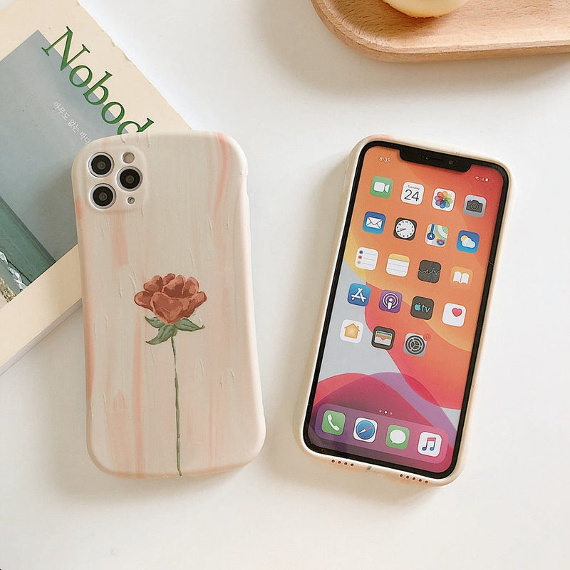 Soul Flower iPhone Case-Fonally-Fonally-iPhone-Case-Cute-Royal-Protective