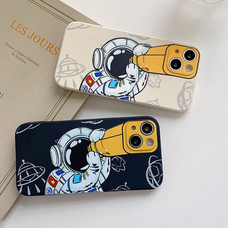 Spacetronaut Camera Play iPhone Case-Fonally-Fonally-iPhone-Case-Cute-Royal-Protective