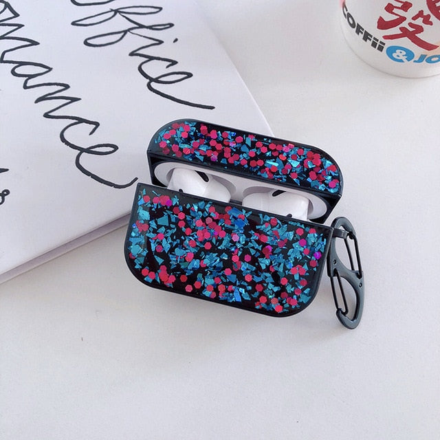 Stars Glitter AirPods Pro Case-Fonally-02-Fonally-iPhone-Case-Cute-Royal-Protective