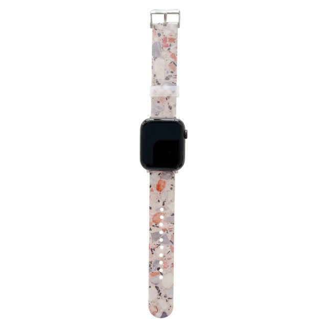 Stone Gems Bands for Apple Watch-Fonally-Orange-38 mm-