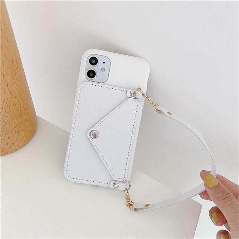 Wallet iPhone Case with Strap-Fonally-Fonally-iPhone-Case-Cute-Royal-Protective