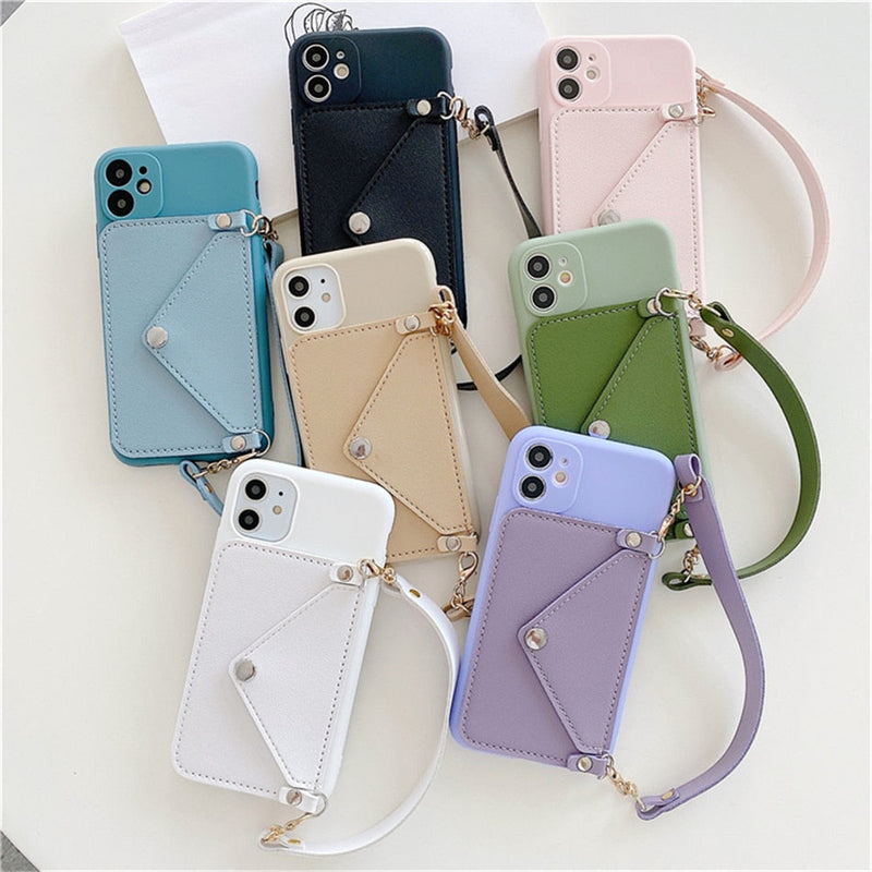 Wallet iPhone Case with Strap-Fonally-Fonally-iPhone-Case-Cute-Royal-Protective