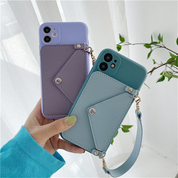 Wallet iPhone Case with Strap-Fonally-Fonally-iPhone-Case-Cute-Royal-Protective