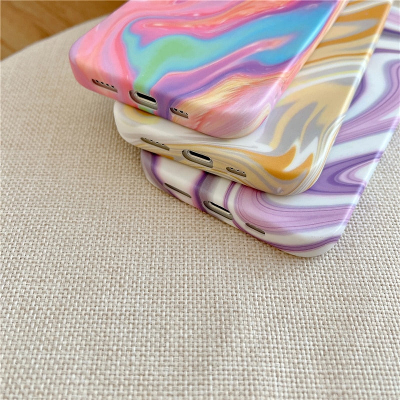 Wavesplash Colorful Marble iPhone Case-Fonally-Fonally-iPhone-Case-Cute-Royal-Protective