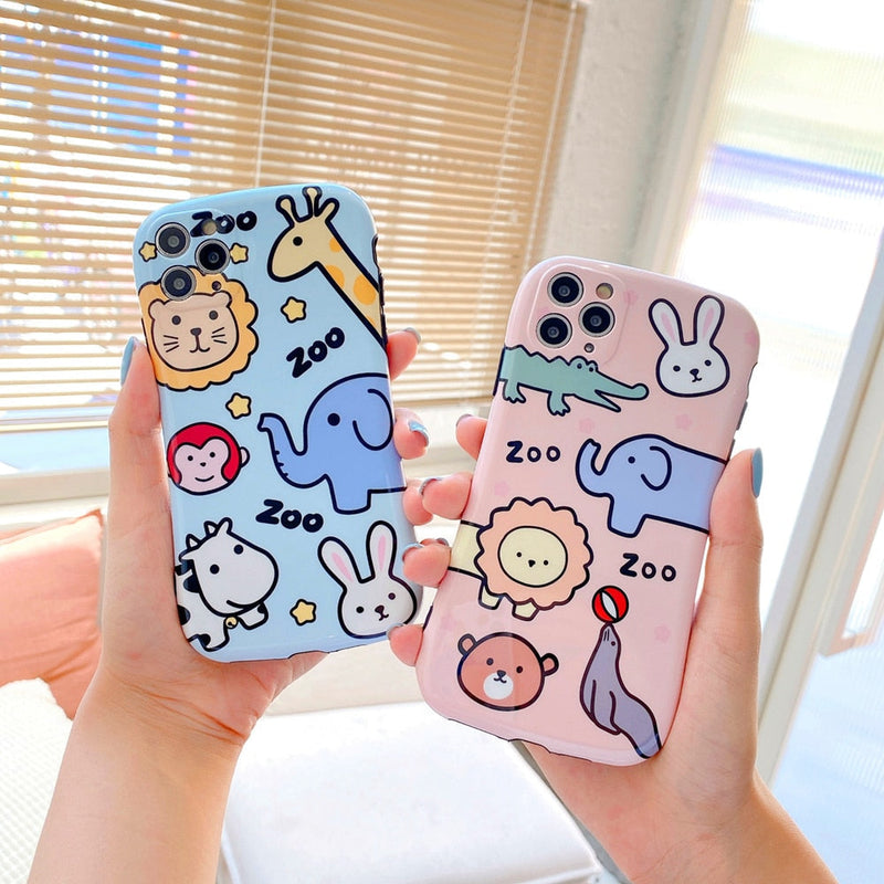 Zoo Cute iPhone Case-Fonally-Fonally-iPhone-Case-Cute-Royal-Protective