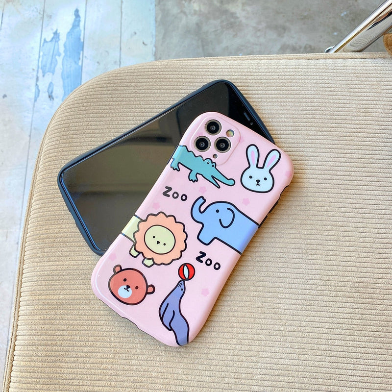 Zoo Cute iPhone Case-Fonally-Fonally-iPhone-Case-Cute-Royal-Protective