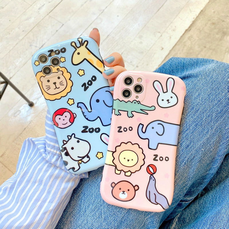 Zoo Cute iPhone Case-Fonally-Fonally-iPhone-Case-Cute-Royal-Protective